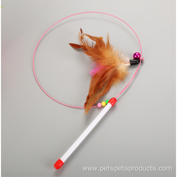 Steel with Feather Mouse for Cats Interactive Toys